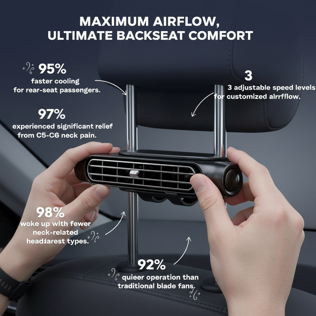 BreezeRide™ Backseat Cooling Fan
