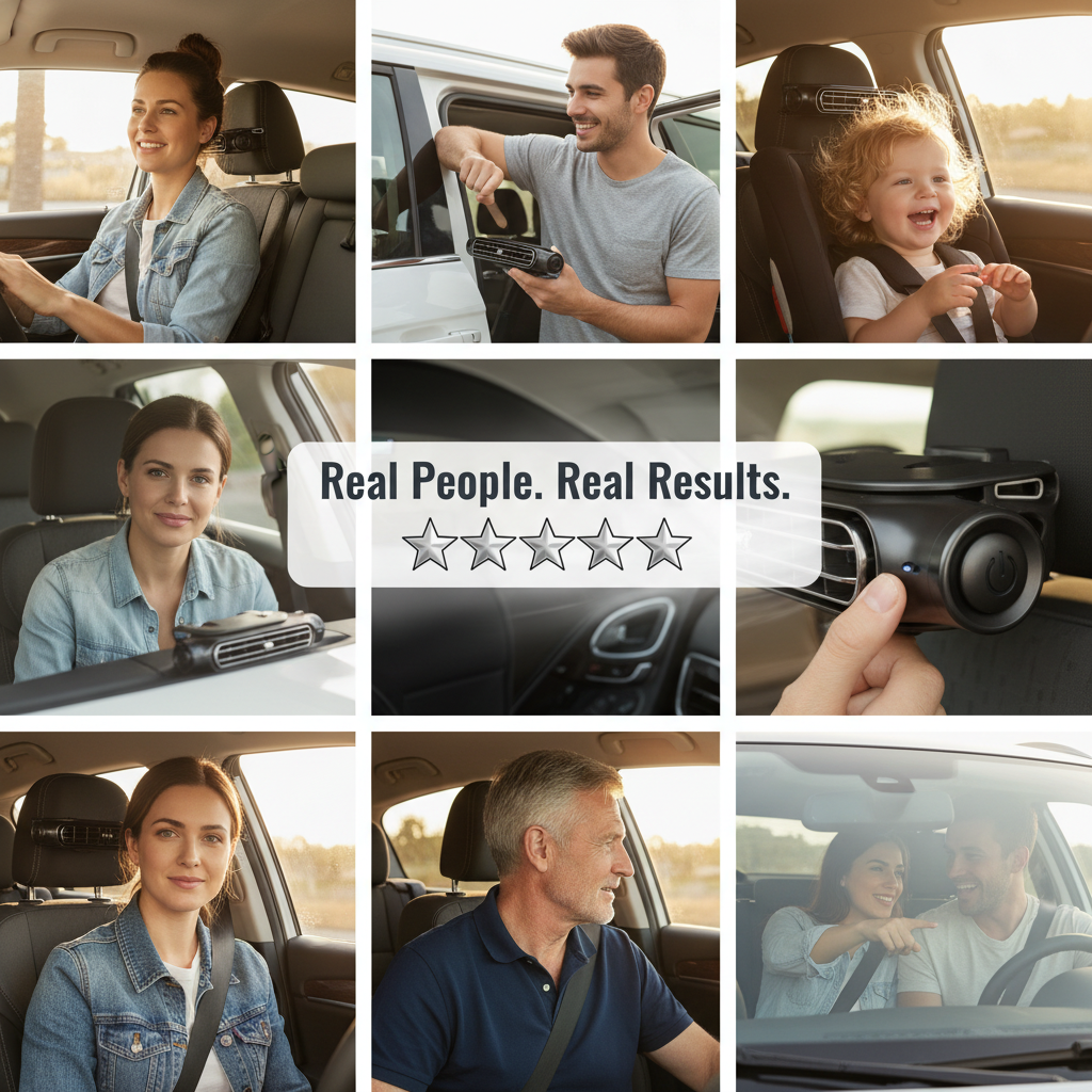 BreezeRide™ Backseat Cooling Fan