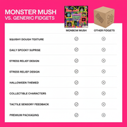 NeeDoh Monster Mush Squish-O-Ween Countdown