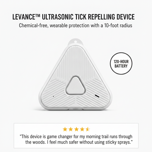 LEVANCE™ Ultrasonic Tick Repelling Device