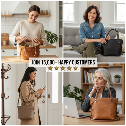 befen Soft Genuine Leather Purses for Women Medium Tote Bag Handbags Crossbody Bags with Top Handles Shoulder Satchel Purse
