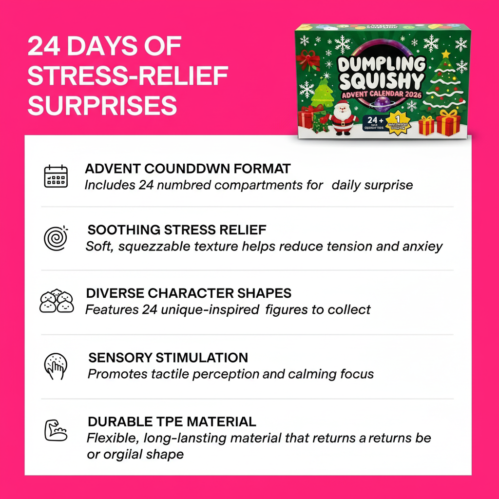 Dumpling Squishy Advent Calendar 2026