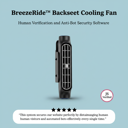 BreezeRide™ Backseat Cooling Fan