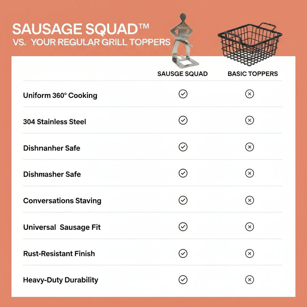 Sausage Squad™ Grill Holders